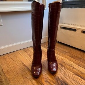 Sam Edelman karina Knee High Alligator Boots